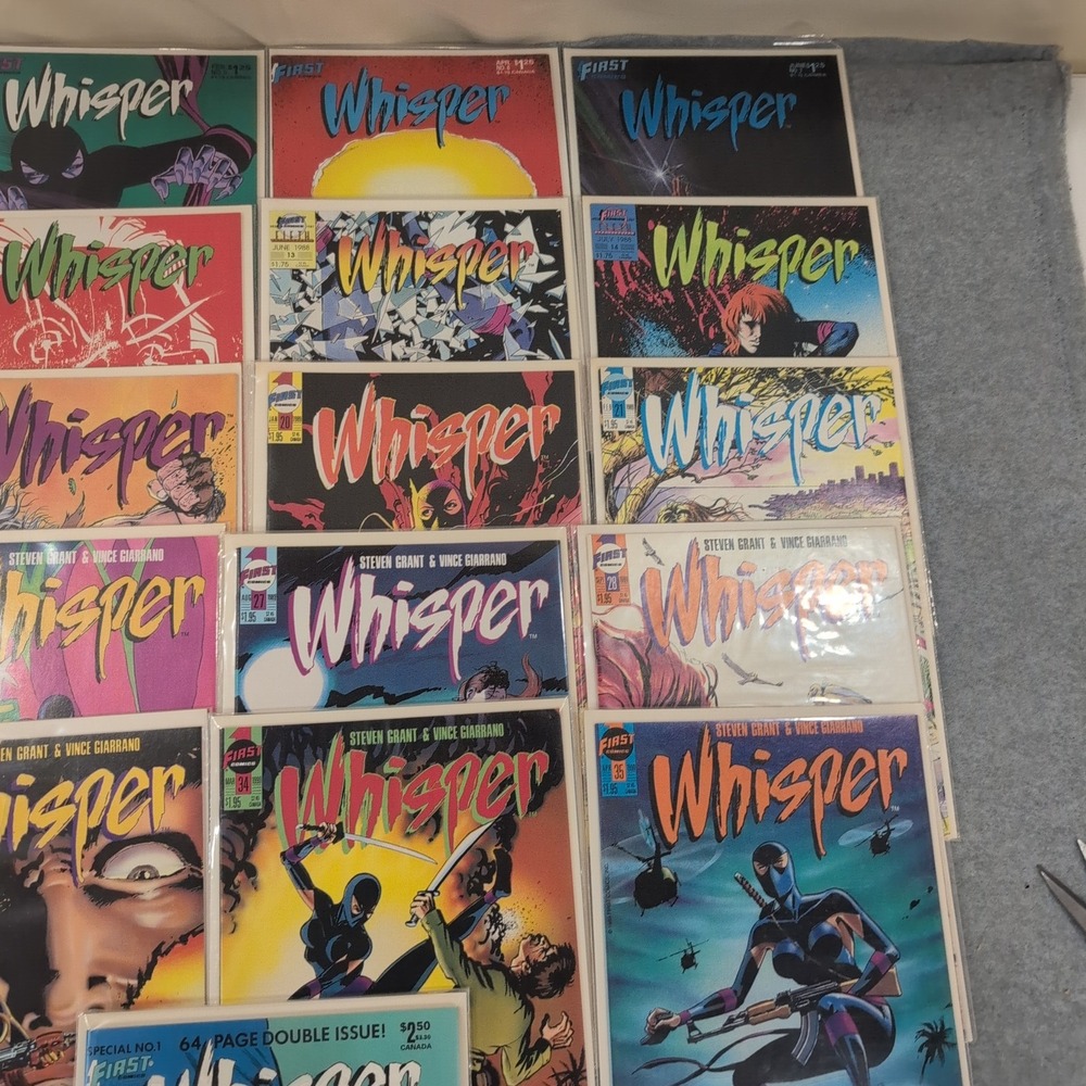 Whisper First Comics Lot 1-37 + Special Steven Grant Steve Epting Ninja - Picture 8 of 8